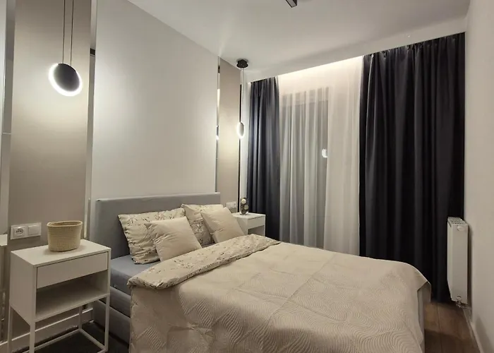 Apartament Towarowa Global Apartment, Free Parking, Air-conditioning, Self Check-in 24h